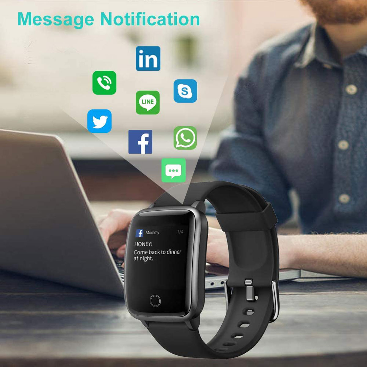 Willful Smart Watch SW019 Android&ios Bluetooth Smartwatch
