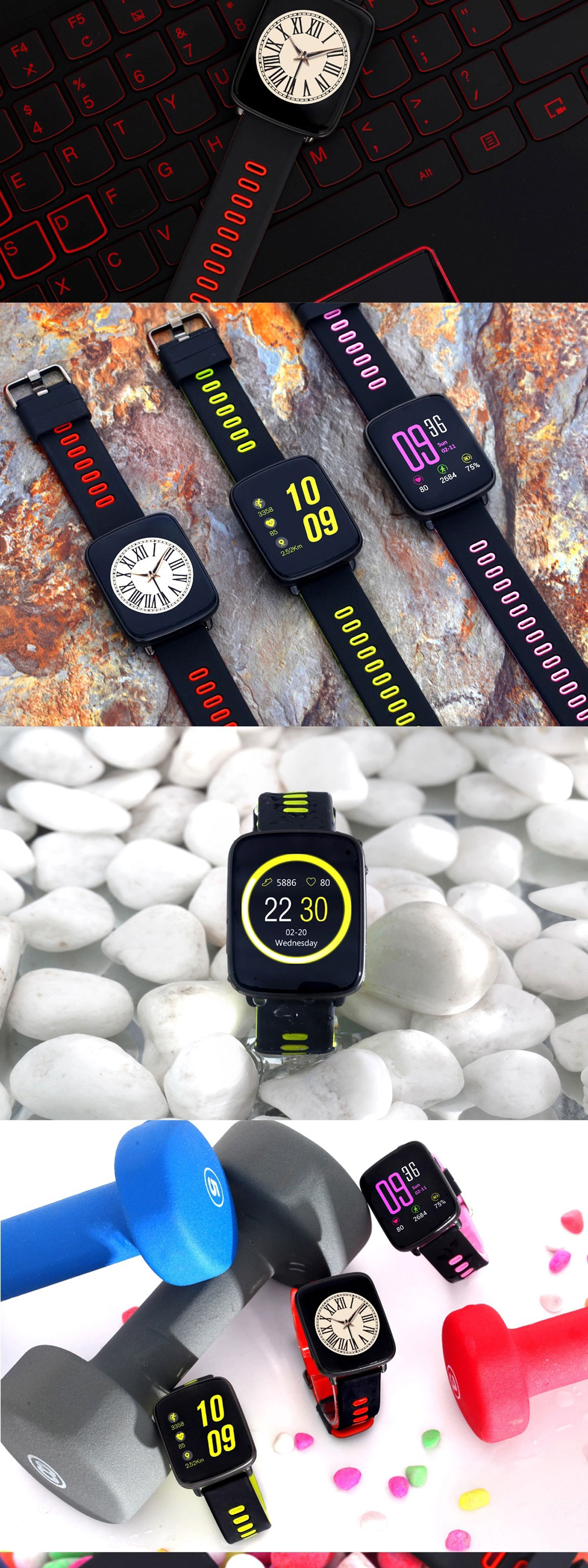 Smartwatch Willful SW018 IP68 Waterproof