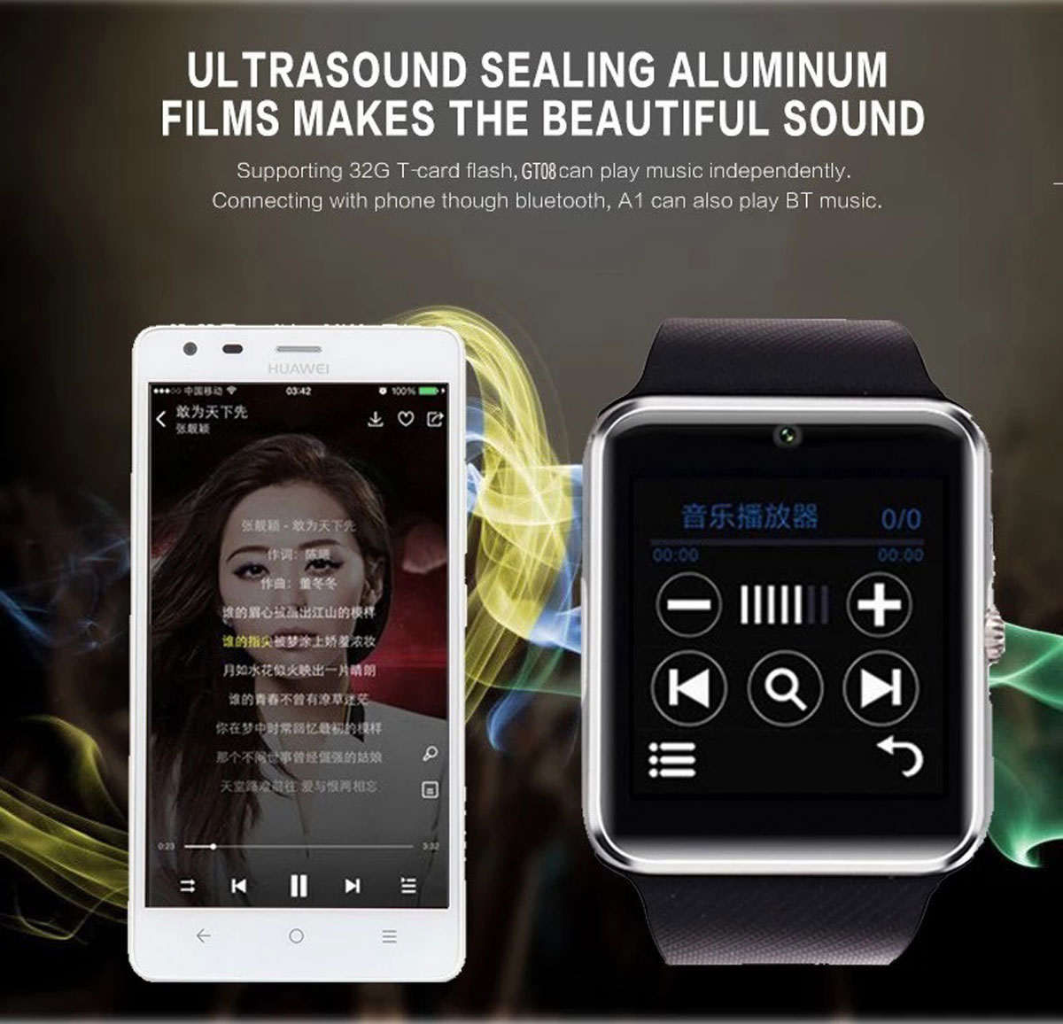 Willful Smartwatch SW016 with Camera SIM Card